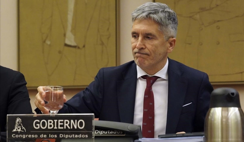 El ministro del Interior, Fernando Grande-Marlaska. El ministro del Interior, Fernando Grande-Marlaska.