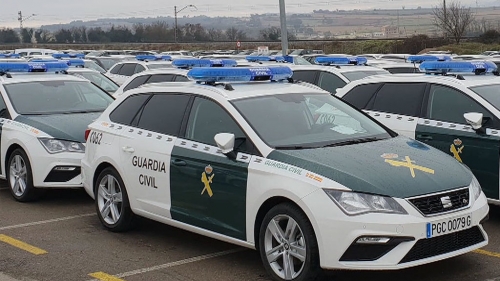 Vehículos oficiales de la Guardia Civil. Vehículos oficiales de la Guardia Civil.